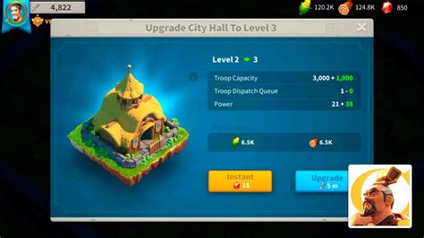 City Hall Guide: Upgrade Requirements & Rewards.